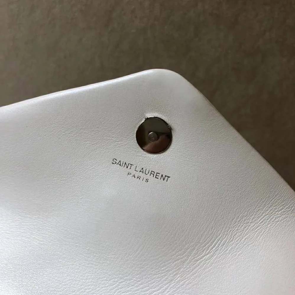 Saint Laurent YSL Small Loulou Bag Y Quilted Leather for Women in White Saint Laurent YSL Small Loulou Bag Y Quilted Leather for Women in White
