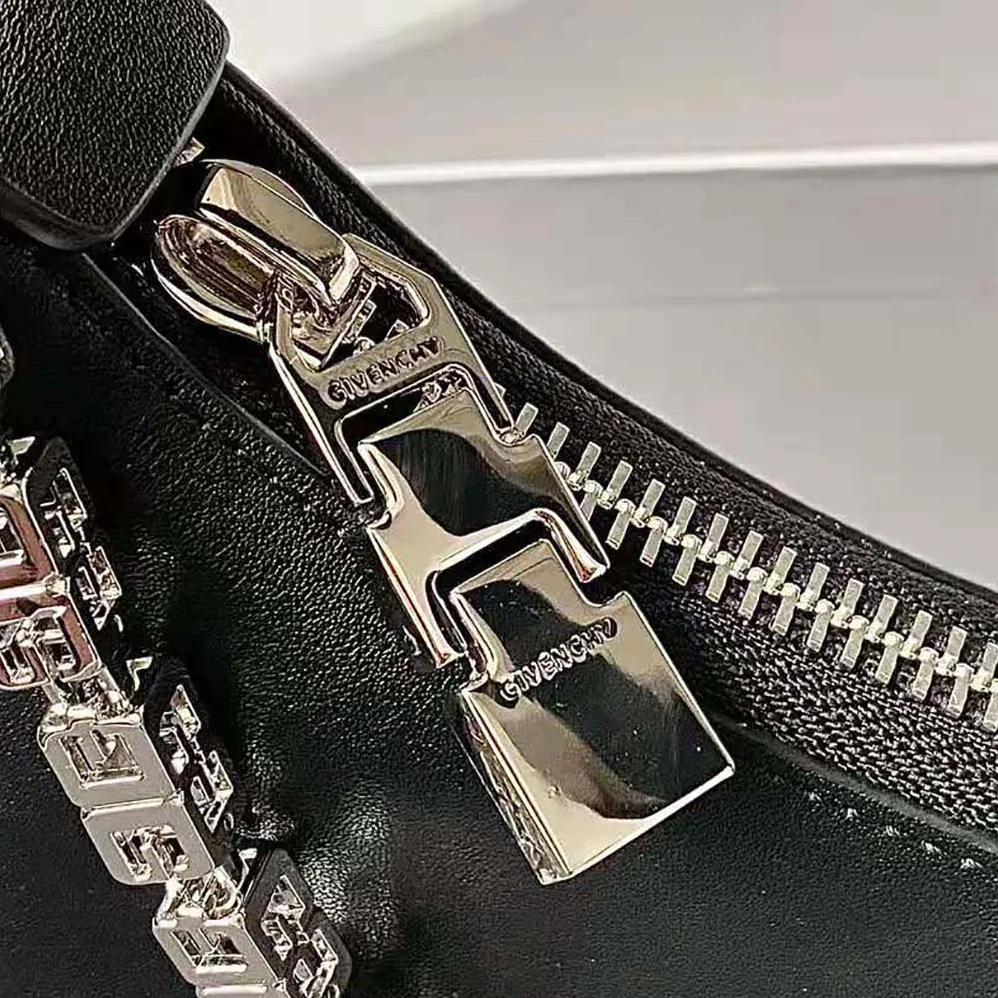 Givenchy Medium Moon Cut Out Bag in Leather for Women in Black Givenchy Medium Moon Cut Out Bag in Leather for Women in Black