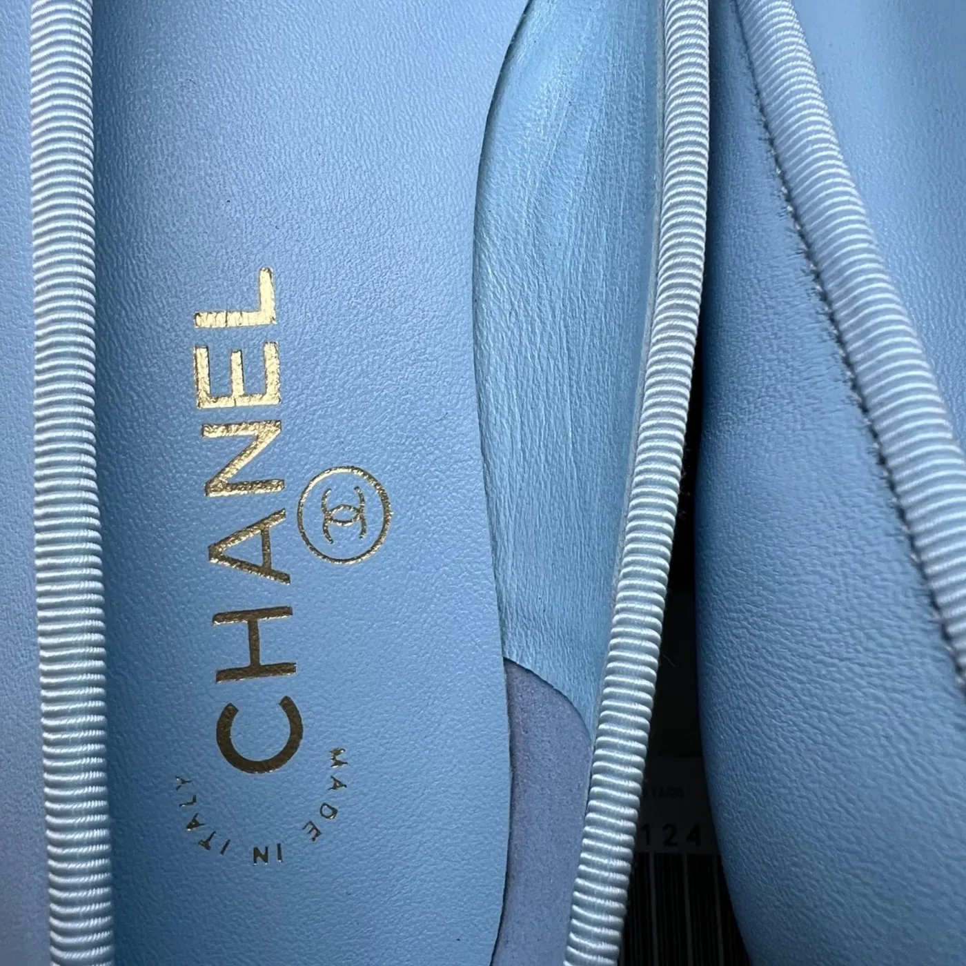 Chanel Ballet Flats Blue Chanel Ballet Flats Blue