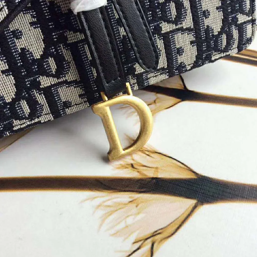 Dior Dior Oblique Saddle Belt Bag for Women in Navy Dior Dior Oblique Saddle Belt Bag for Women in Navy