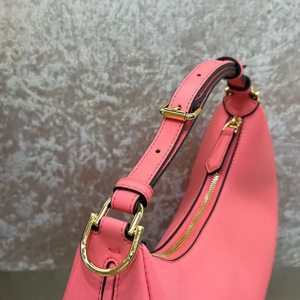 Fendi Fendigraphy Small Pink Leather Bag for Women
