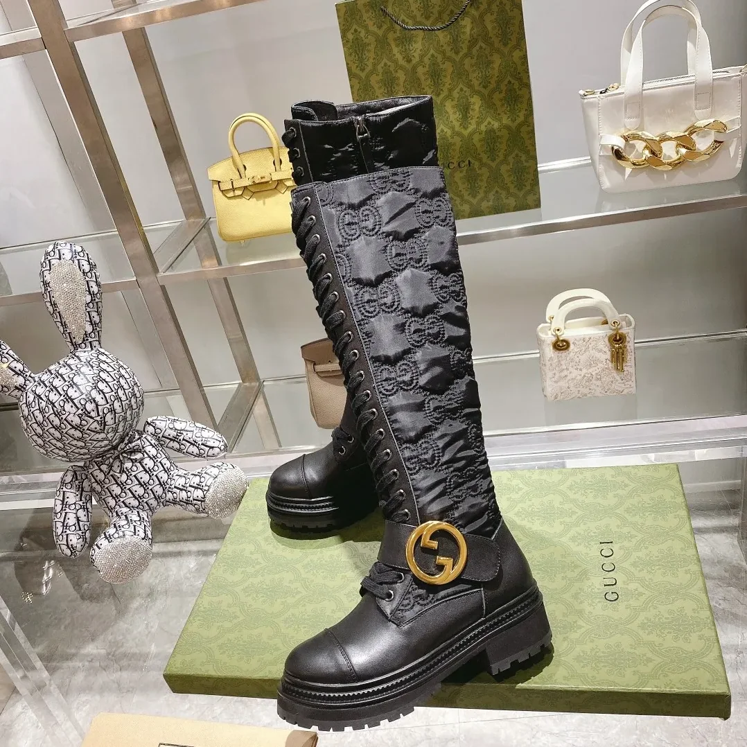 Gucci Blondie Boots Black for Women