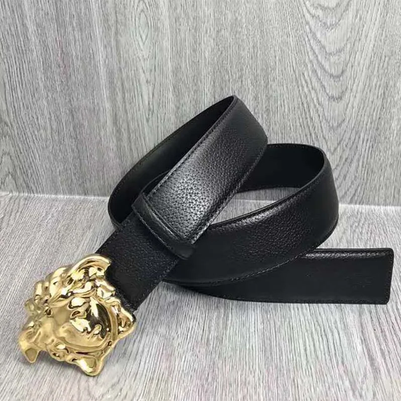 Versace Palazzo Belt with Medusa Buckle for Men Versace Palazzo Belt with Medusa Buckle for Men