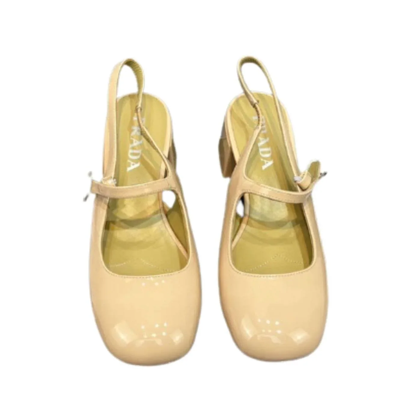 Prada Slingback Exull Pumps Cream Prada Slingback Exull Pumps Cream