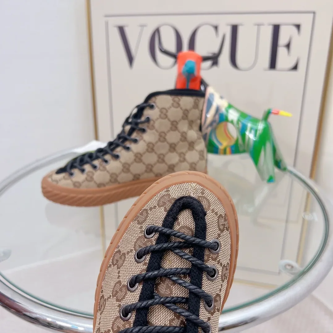 Gucci High-Top Maxi GG Sneaker Grey for Women