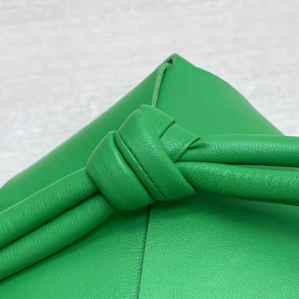 Bottega Veneta Mini Cassette Camera Bag for Women in Green