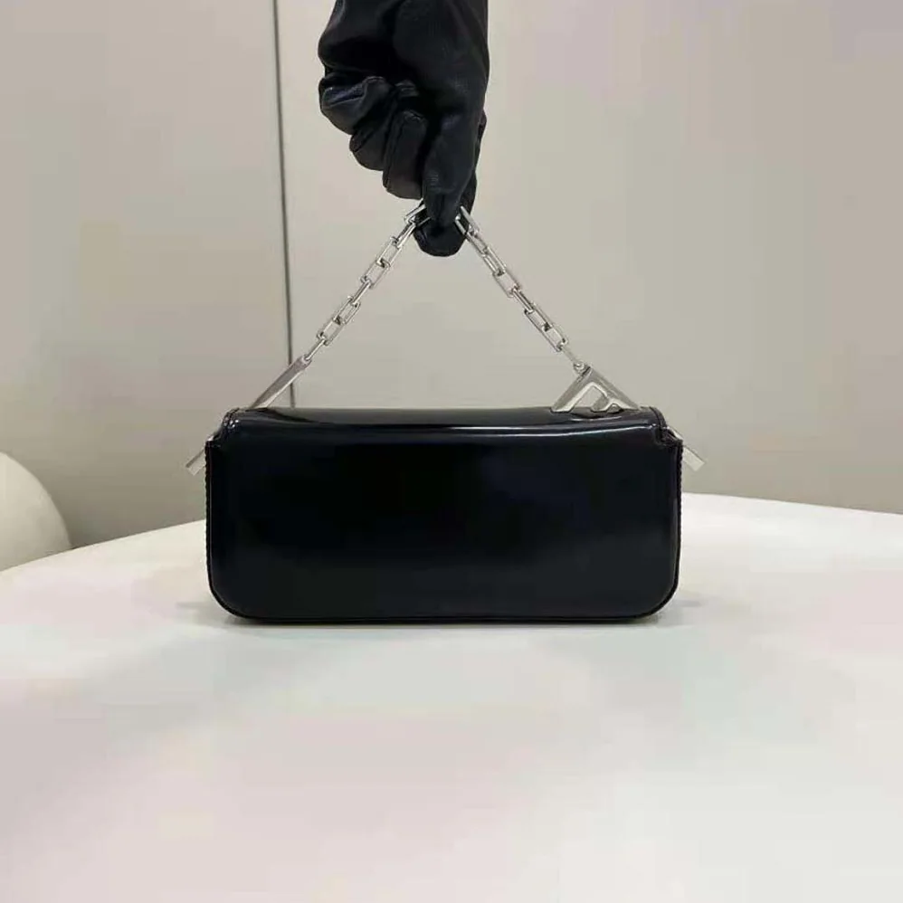 Fendi First Sight Black Leather Mini Bag for Women Fendi First Sight Black Leather Mini Bag for Women
