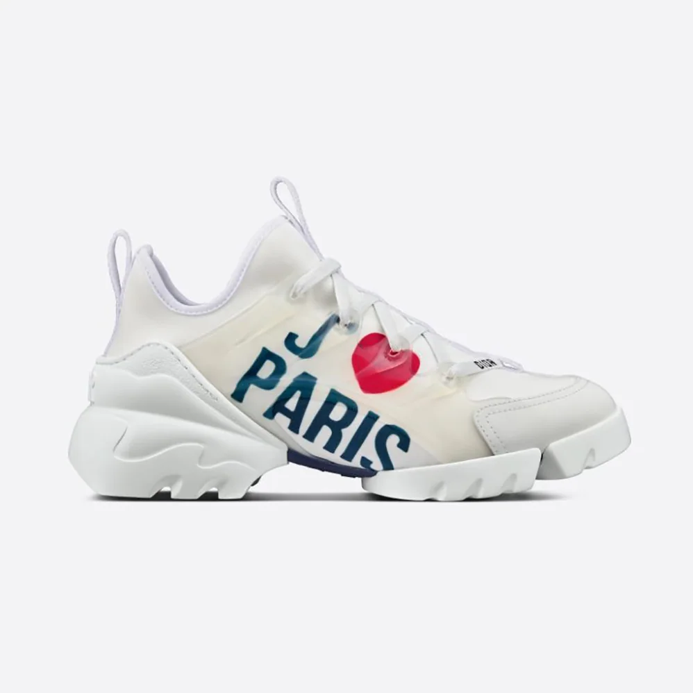 Dior D-connect Sneaker White J Adior Paris Technical Fabric for Women