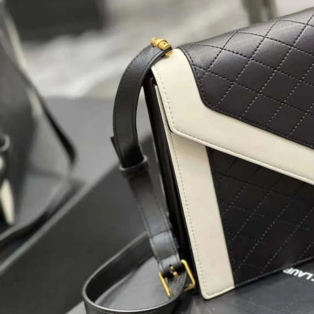 Saint Laurent YSL Gaby Satchel in Vintage Lambskin for Women Saint Laurent YSL Gaby Satchel in Vintage Lambskin for Women