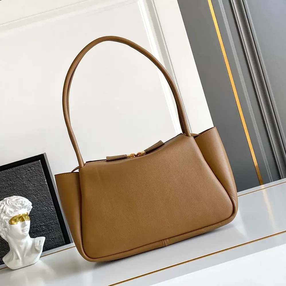 Prada Darling Medium Leather Shoulder Bag for Women in Brown Prada Darling Medium Leather Shoulder Bag for Women in Brown