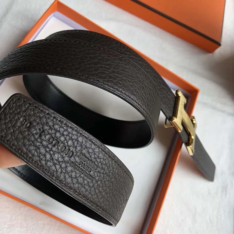 Hermes Quizz Belt Buckle & Reversible Leather Strap 32 mm for Men