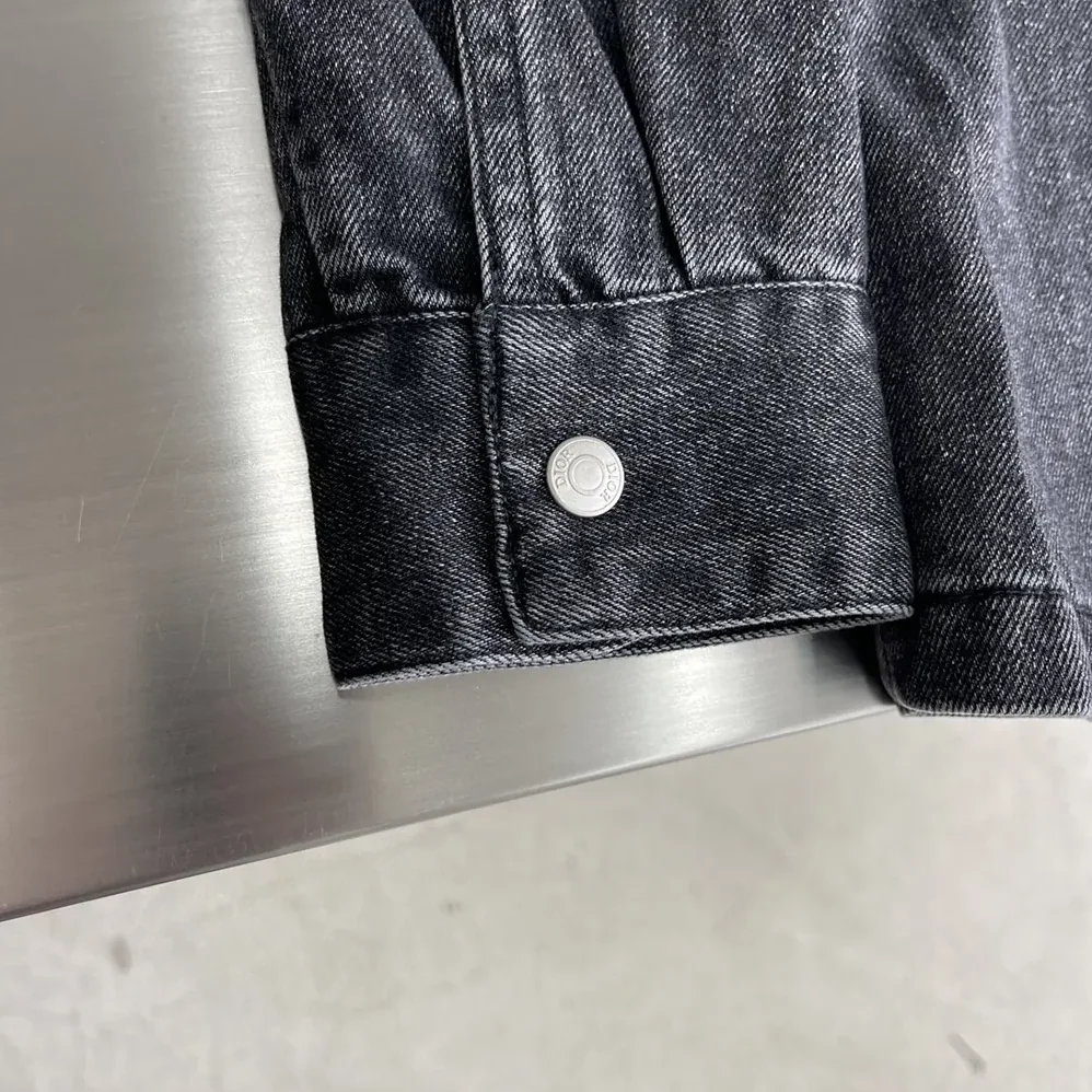Dior Overshirt Black Cotton Twill for Women