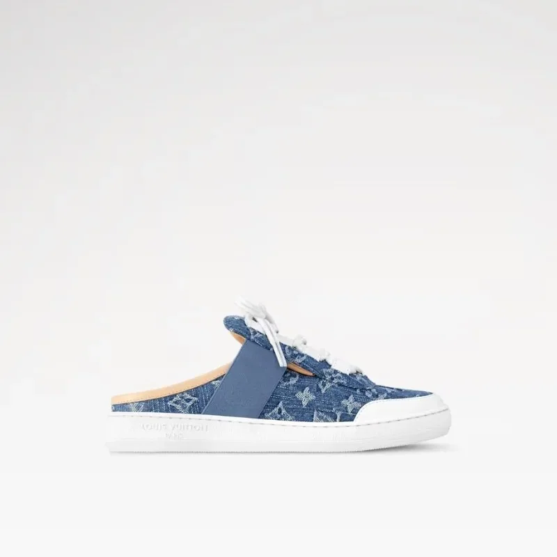 Louis Vuitton Lous Open Back Sneaker Blue 1AGZEZ Louis Vuitton Lous Open Back Sneaker Blue 1AGZEZ