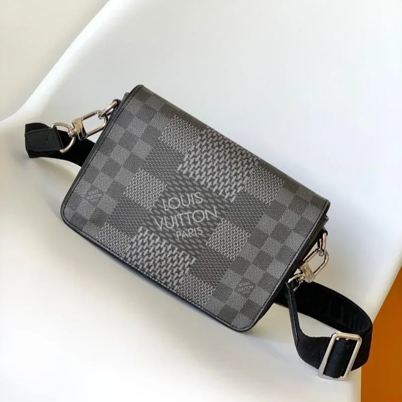 Louis Vuitton Studio Messenger Damier Graphite Gray