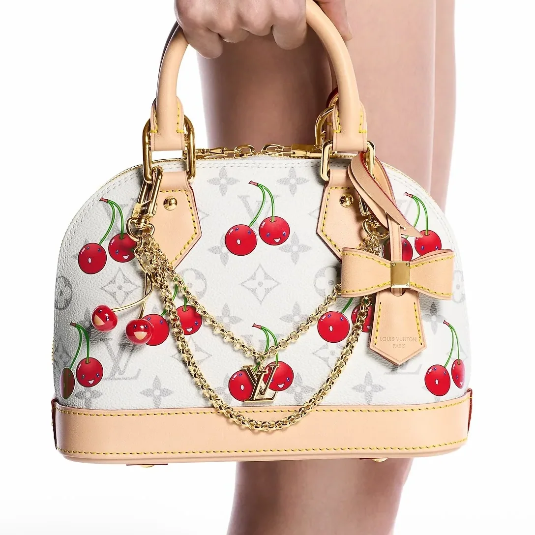 Louis Vuitton LV x TM Cerise Bag Chain Gold in Toned