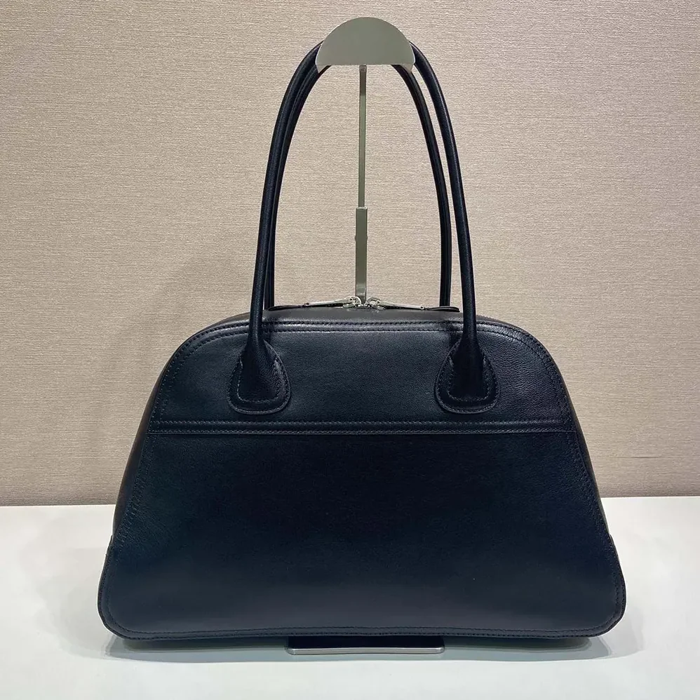 Miu Miu Vivant Leather Bag Black for Women