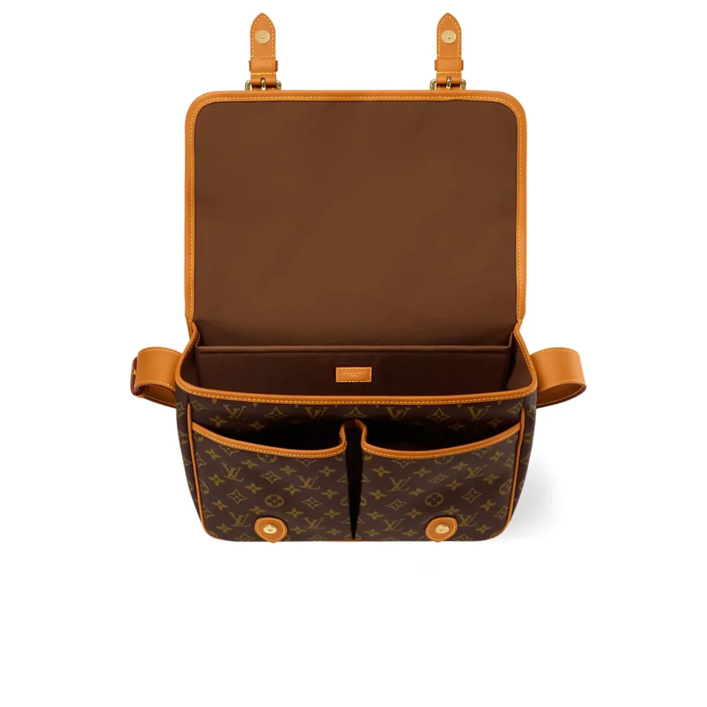 Louis Vuitton Satchel Messenger Bag Monogram Brown /