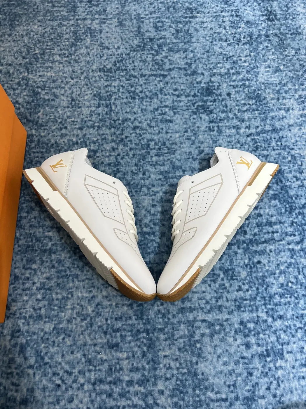 Louis Vuitton Formal Dimension High Derby Rubber White