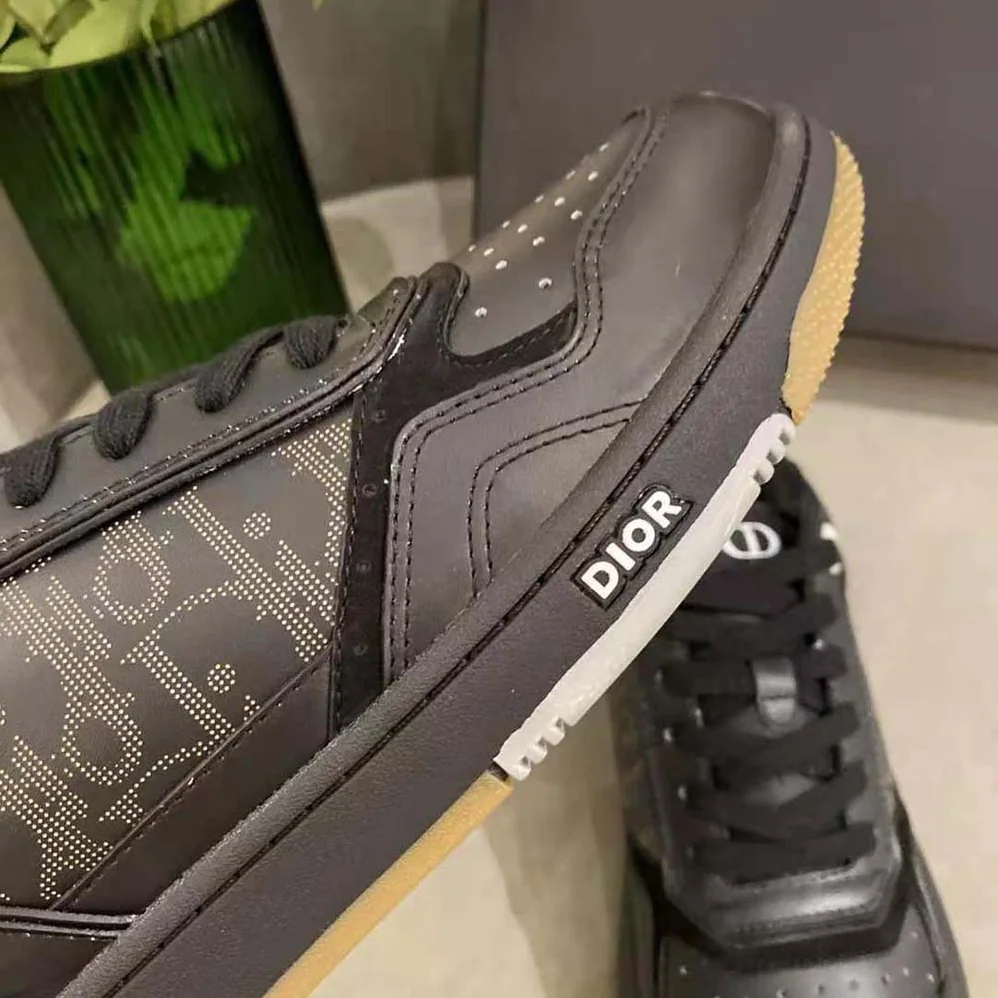 Dior World Tour B27 Low-Top Sneaker for Men in Black Dior World Tour B27 Low-Top Sneaker for Men in Black