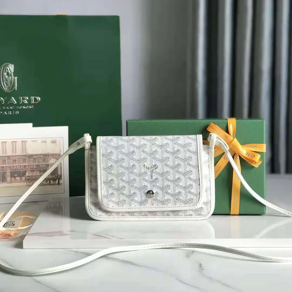Goyard Plumet Pocket Wallet for Women in White Goyard Plumet Pocket Wallet for Women in White