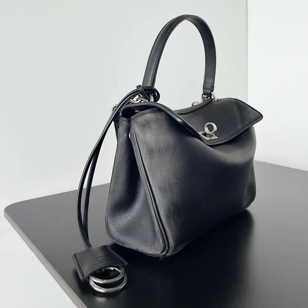 Balenciaga Rodeo Mini Handbag in Black for Women