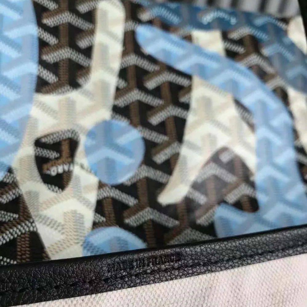 Goyard Saint Louis PM Bag Lettres Camouflage for Women in Blue