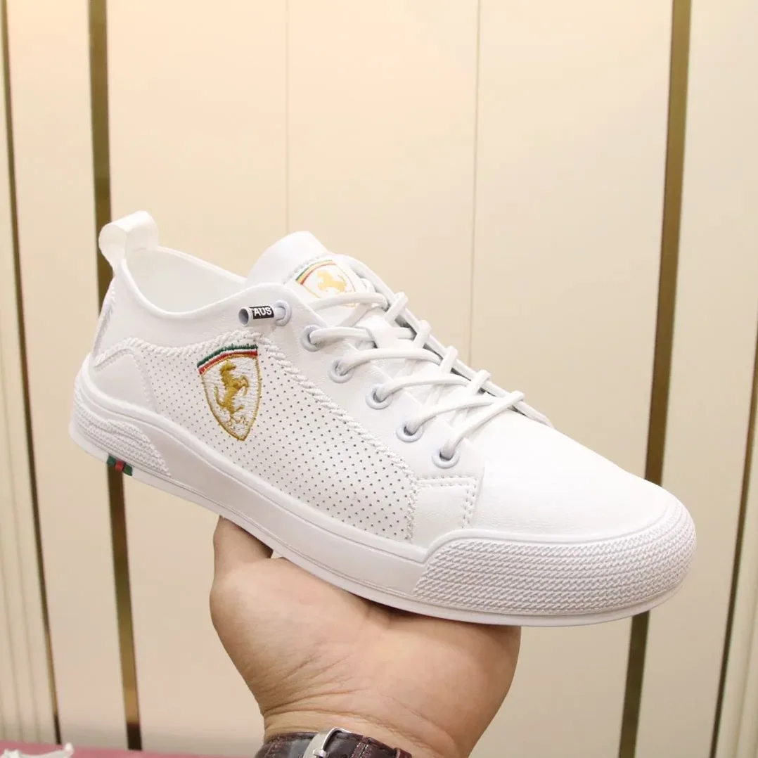 Gucci Ferrari Sneaker Loafer White for Men Gucci Ferrari Sneaker Loafer White for Men