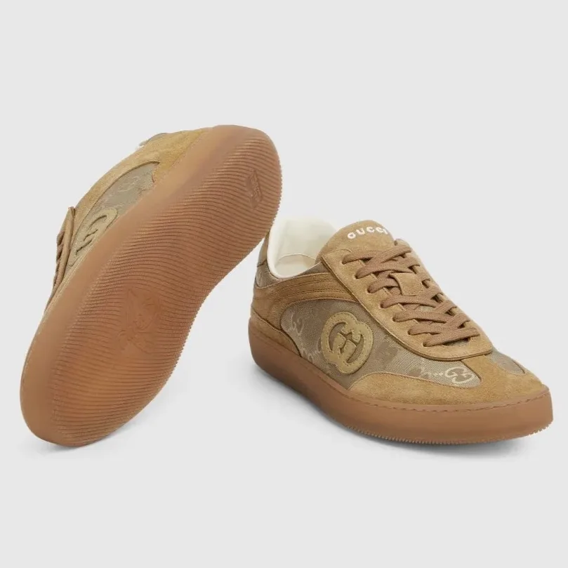 Gucci G75 Sneaker Beige Gucci G75 Sneaker Beige
