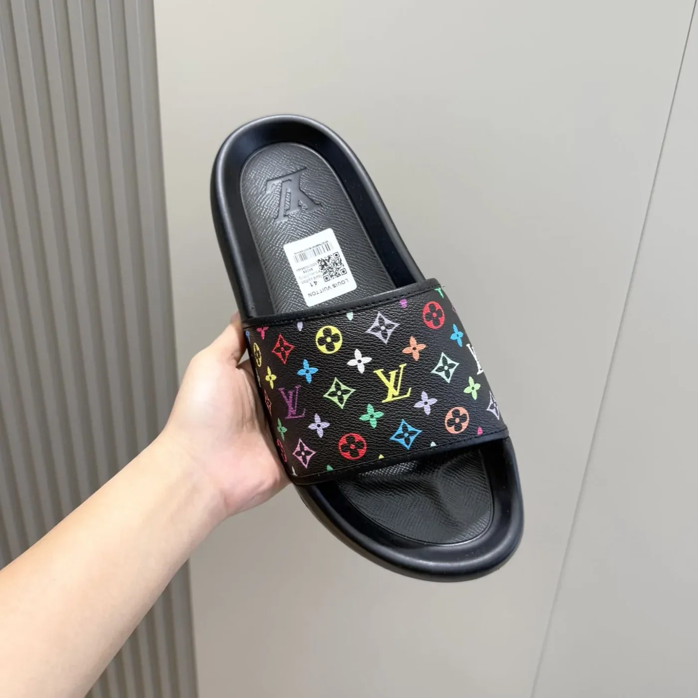 Louis Vuitton Waterfront Mule Monogram Black