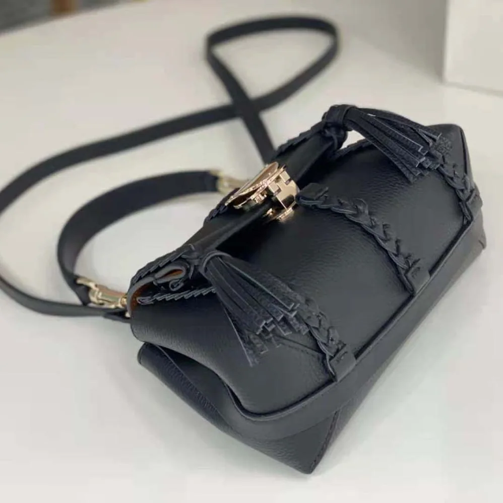 Chloe Penelope Mini Soft Shoulder Bag for Women in Black