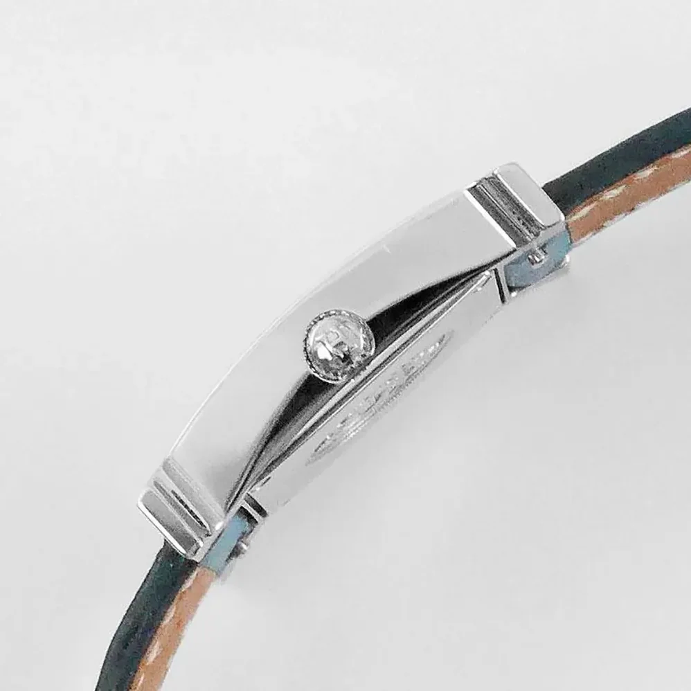 Hermes Heure H Watch Small Model 25 mm for Women in Blue Hermes Heure H Watch Small Model 25 mm for Women in Blue