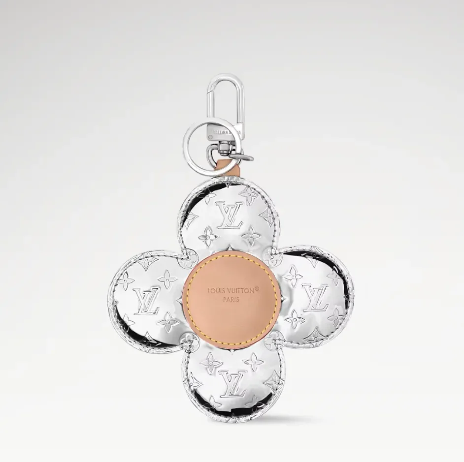 Louis Vuitton Vivienne Head Mng Mirror Key Holder Silver Hardware