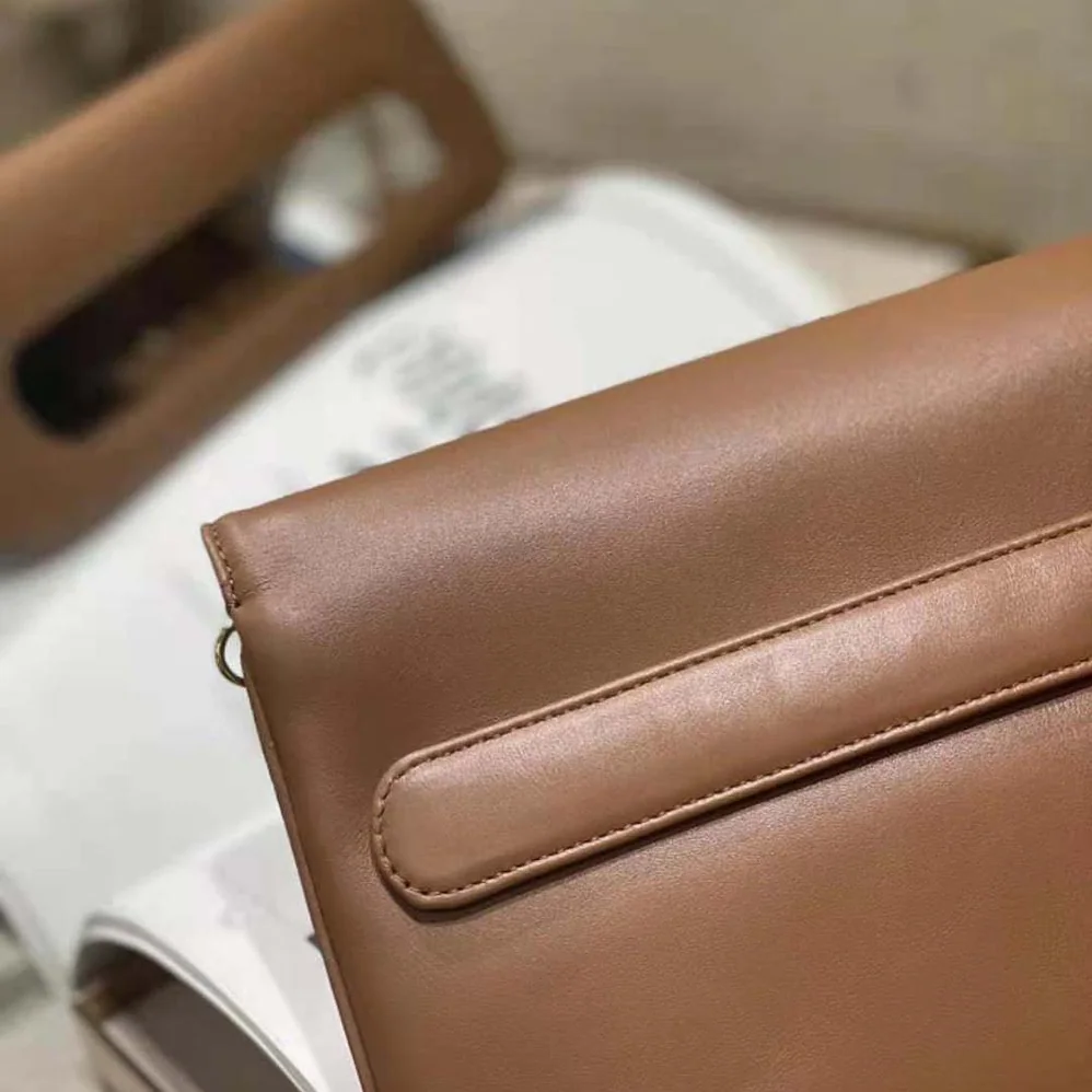 Dior Medium Diordouble Bag Smooth Calfskin for Women in Brown