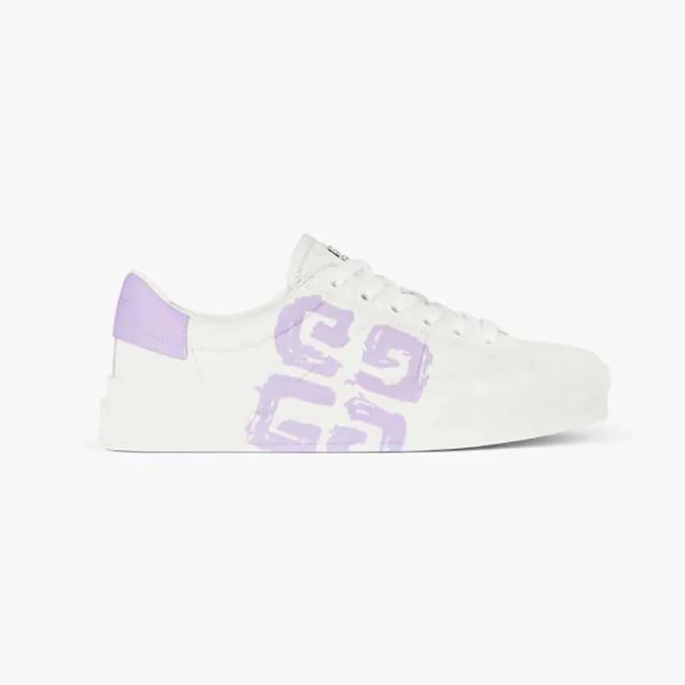 Givenchy Sneakers City Sport in 4G Printed Leather for Unisex in Purple Givenchy Sneakers City Sport in 4G Printed Leather for Unisex in Purple
