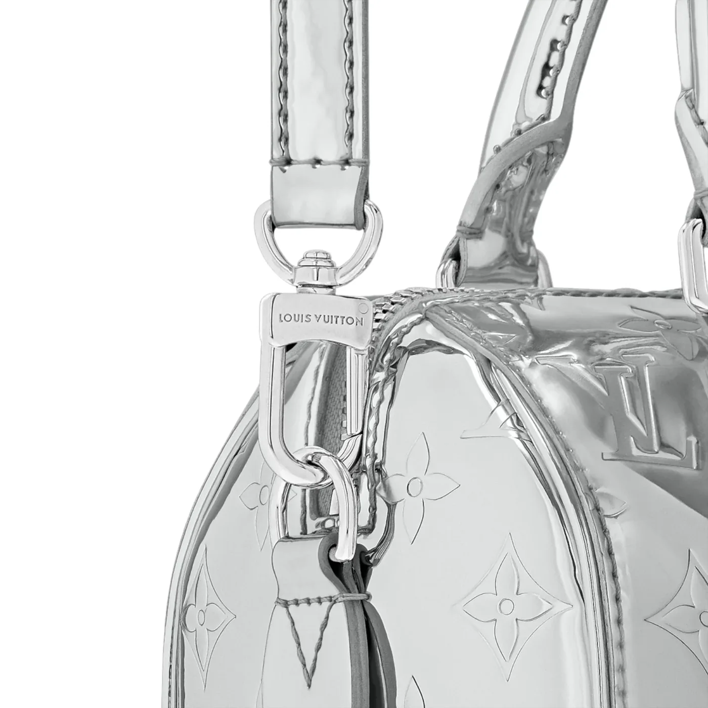 Louis Vuitton Speedy Bandouliere 20 Top Handle Bag / Silver, Silver Hardware Louis Vuitton Speedy Bandouliere 20 Top Handle Bag / Silver, Silver Hardware