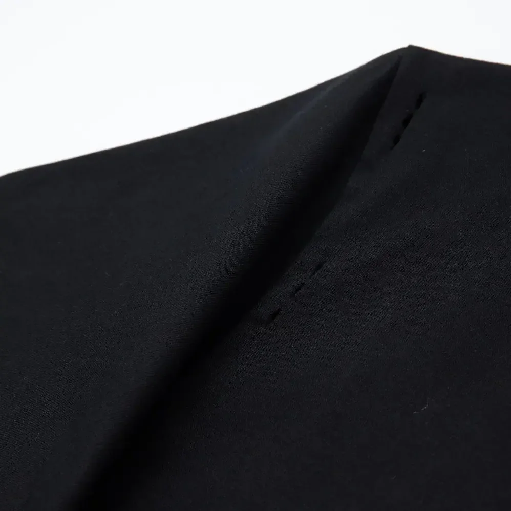 Balenciaga Lo_ve T-Shirt Medium Fit Black and Dark Grey Vintage Jersey for Men
