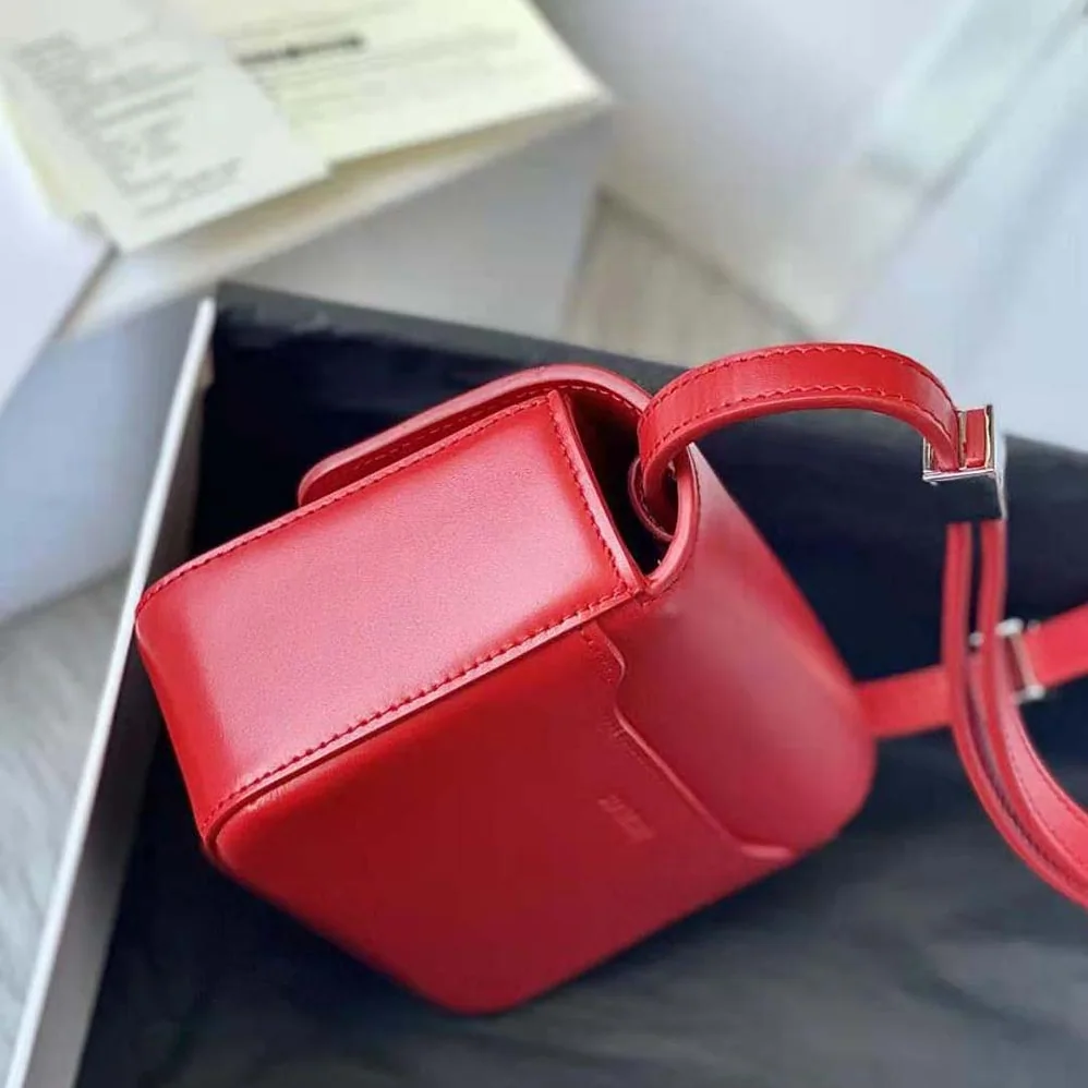 Givenchy Small 4g Bag in Box Leather for Women in Red Givenchy Small 4g Bag in Box Leather for Women in Red