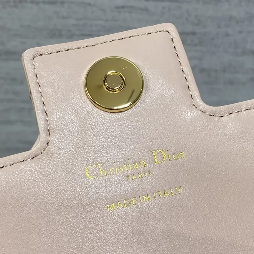 Dior Jolie Mini Bag Powder Pink Cannage Lambskin for Women Dior Jolie Mini Bag Powder Pink Cannage Lambskin for Women