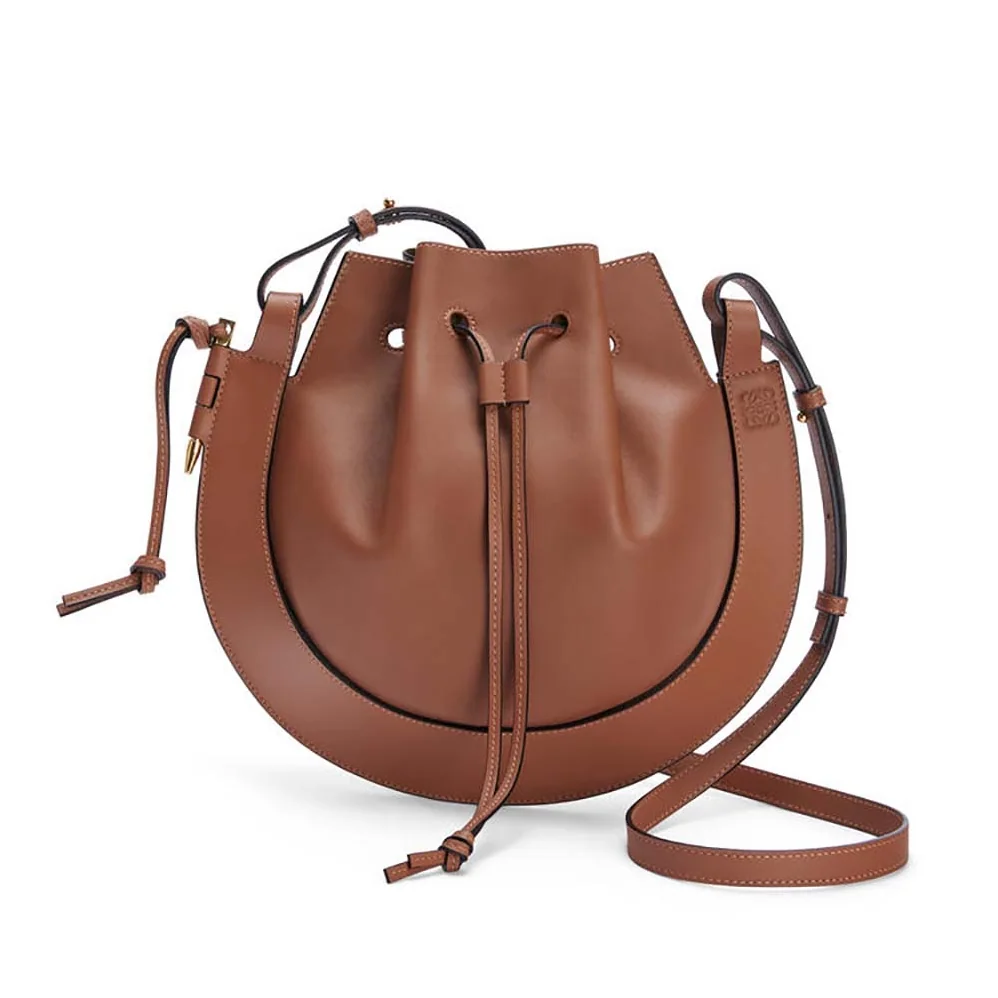 Loewe Horseshoe Bag in Nappa Calfskin for Women in Brown