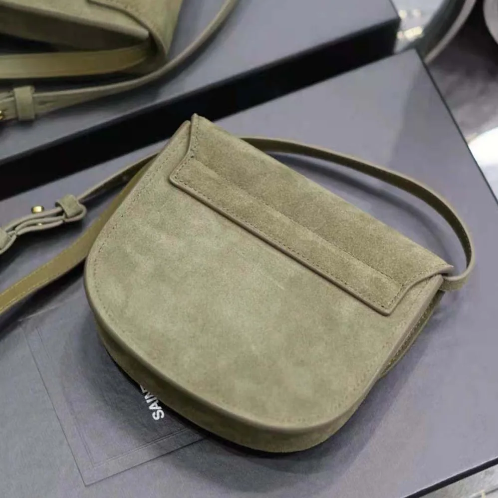 Saint Laurent YSL Kaia Small Satchel in Suede for Women Saint Laurent YSL Kaia Small Satchel in Suede for Women