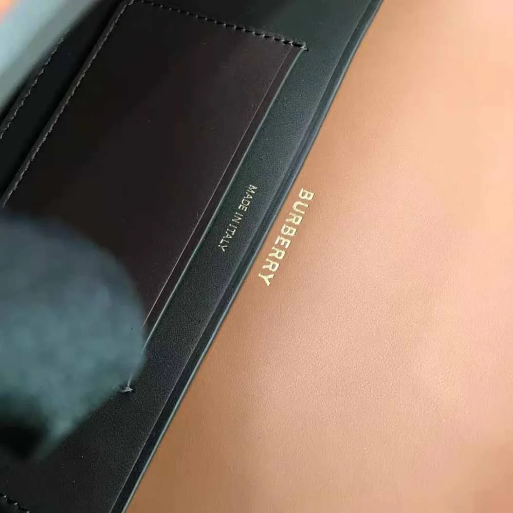 Burberry Small Leather Olympia Shoulder Bag for Women in Brown