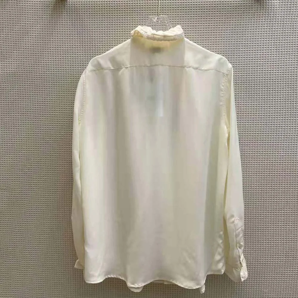 Celine Loose Shirt in Broderie Anglaise for Women Celine Loose Shirt in Broderie Anglaise for Women
