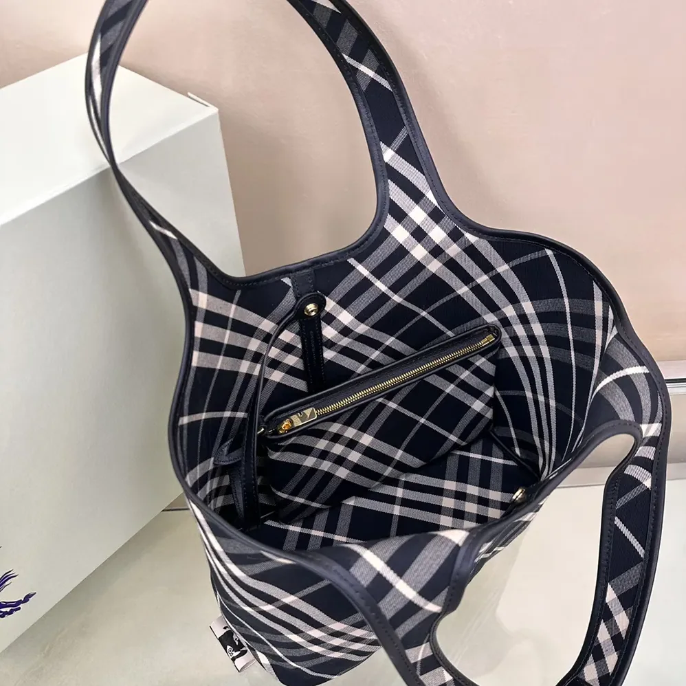 Burberry Small Check Tote for Women