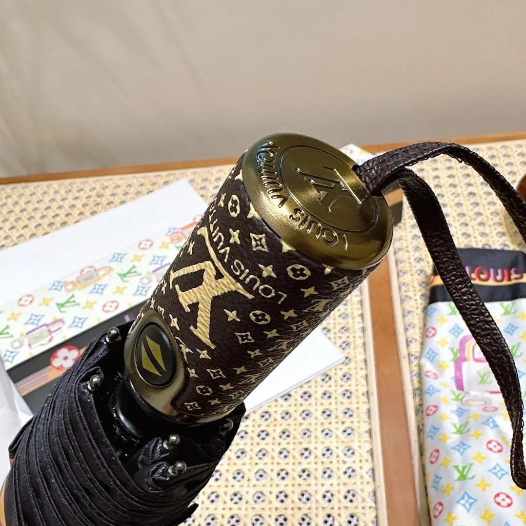 Louis Vuitton Monogram Printed Umbrella White