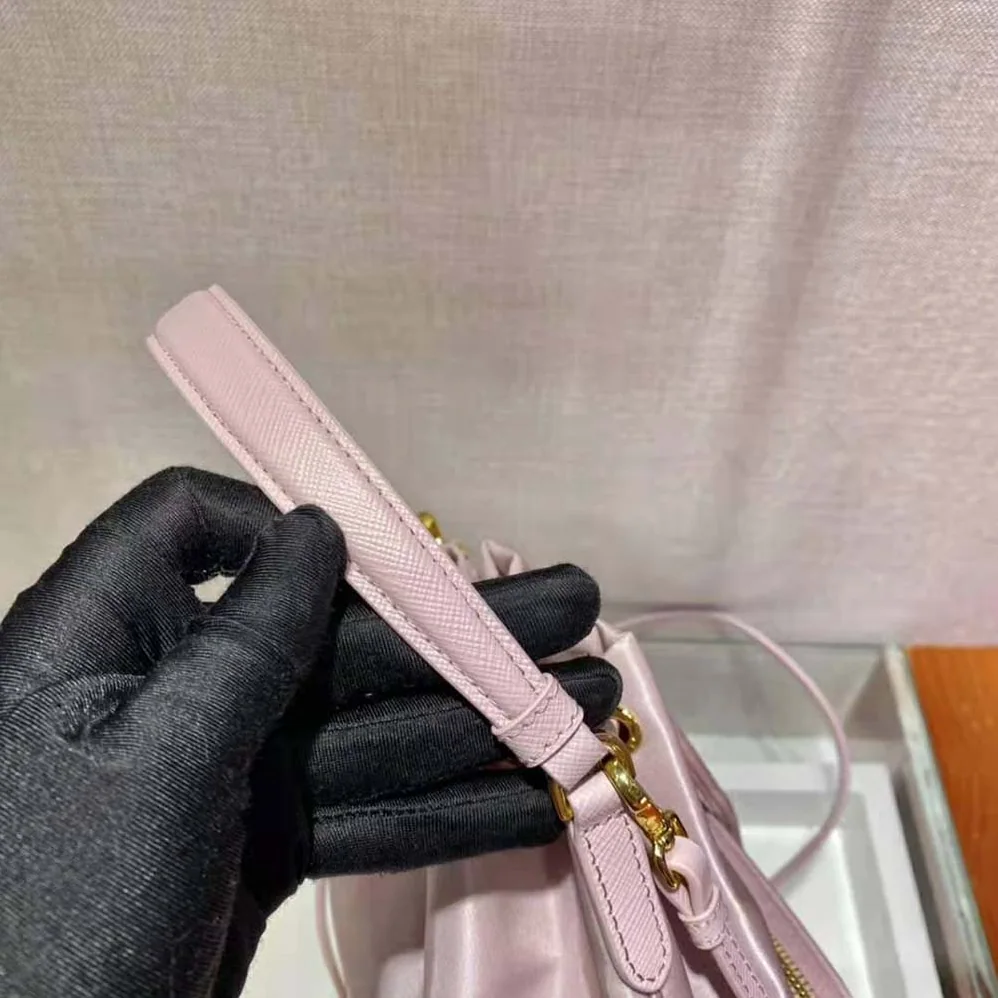 Prada Duet Re-Nylon Shoulder Bag for Women in Pink Prada Duet Re-Nylon Shoulder Bag for Women in Pink