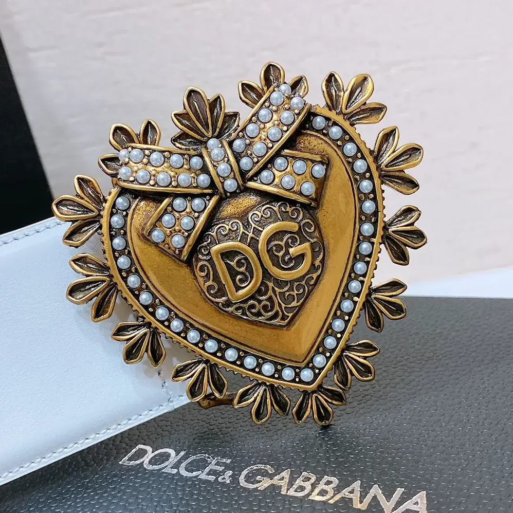 Dolce Gabbana D&G Leather Devotion Belt for Women in White