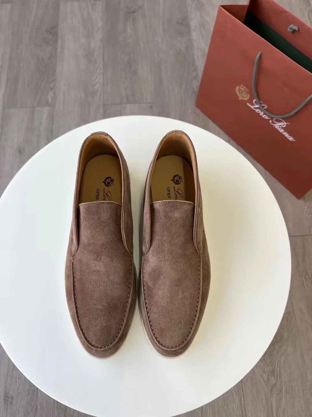 Loro Piana Open Walk Chukka Boots Grey Loro Piana Open Walk Chukka Boots Grey