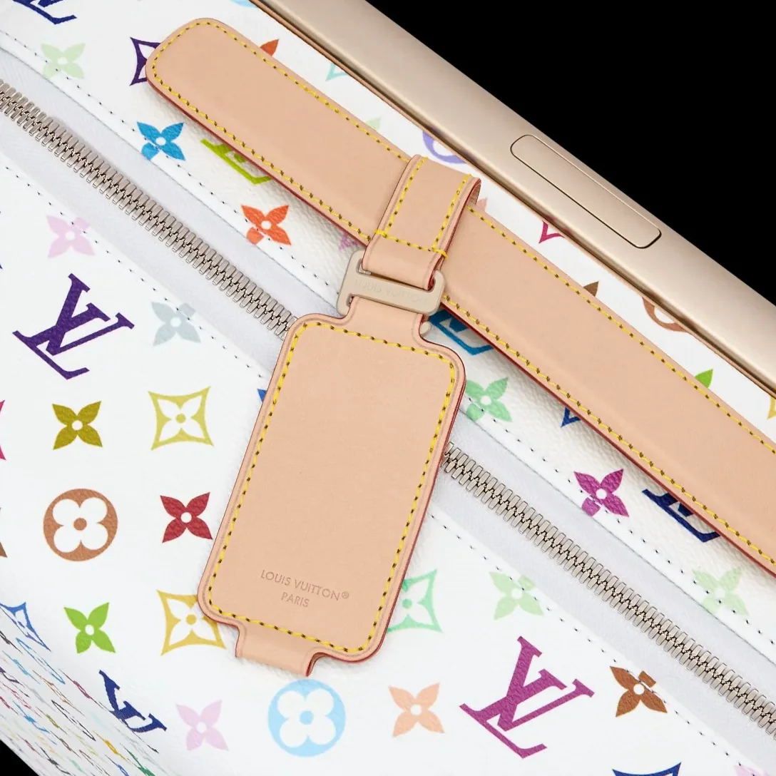 Louis Vuitton LV x TM Horizon 55 Suitcase in Multicolored Champagne Hardware