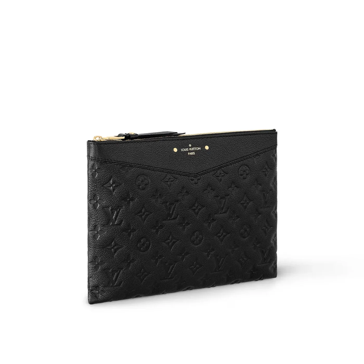 Louis Vuitton Daily Pouch Wallet Black / LV Louis Vuitton Daily Pouch Wallet Black / LV