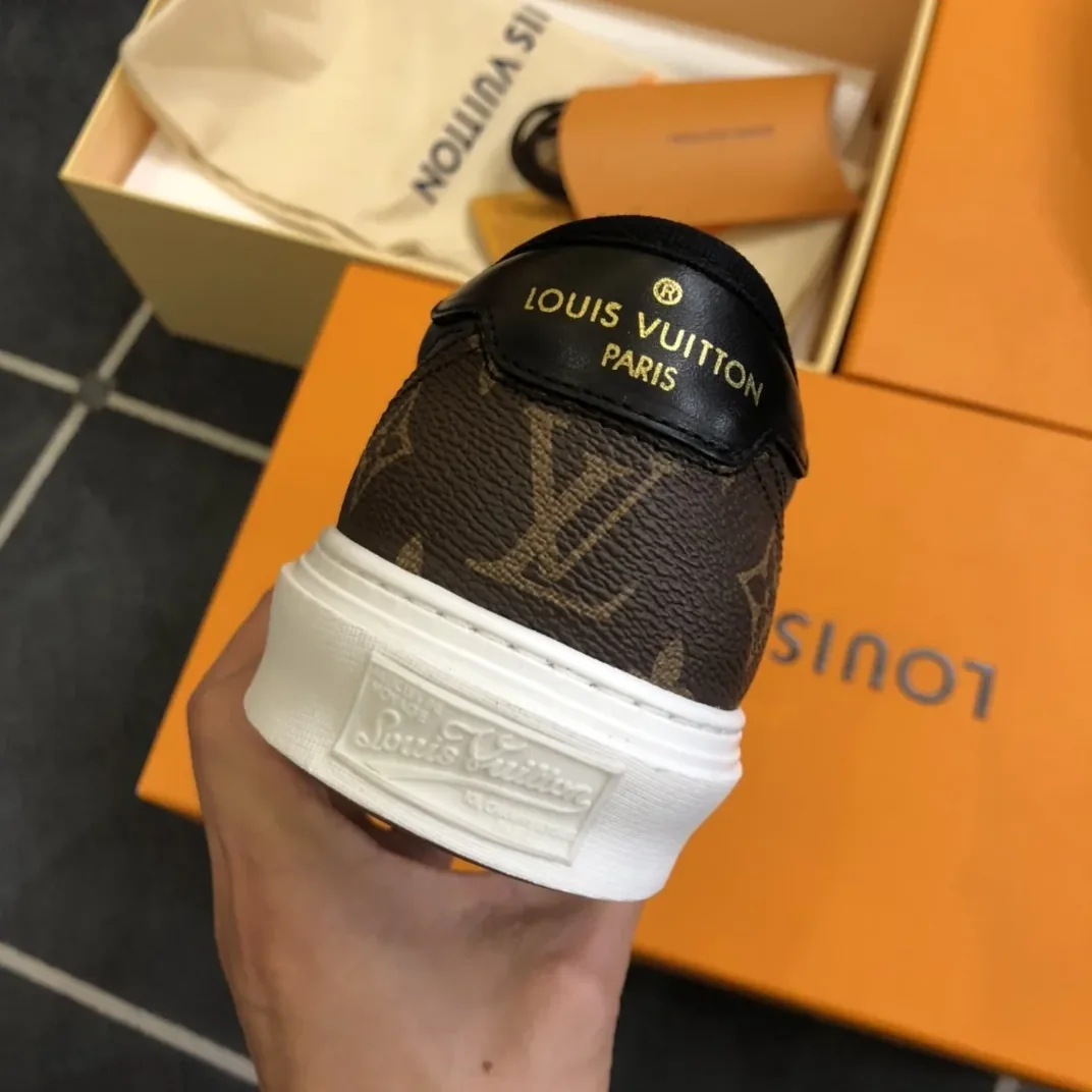 Louis Vuitton LV Trocadero Richelieu Sneaker Brown